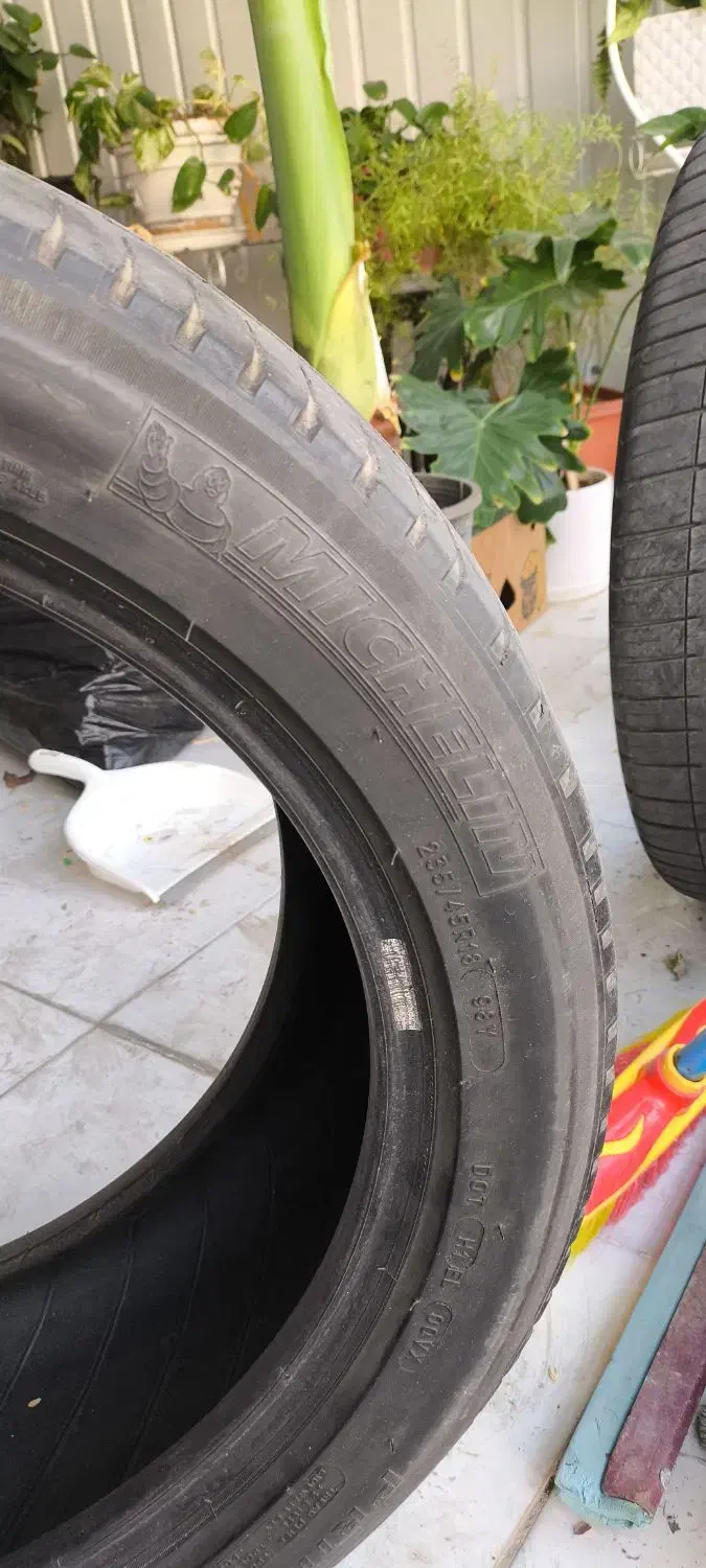 سلام یک جفت لاستیک مارشال برای ماشین چینی 235/45|قطعات یدکی و لوازم جانبی|قم, شهرک سازمان آب|دیوار