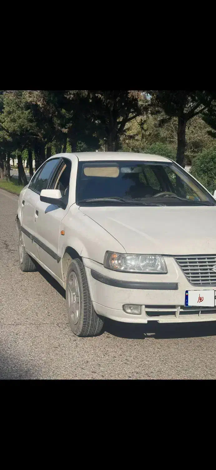 سمند سفید مدل 84 ال ایکس|خودرو سواری و وانت|محمودآباد, |دیوار