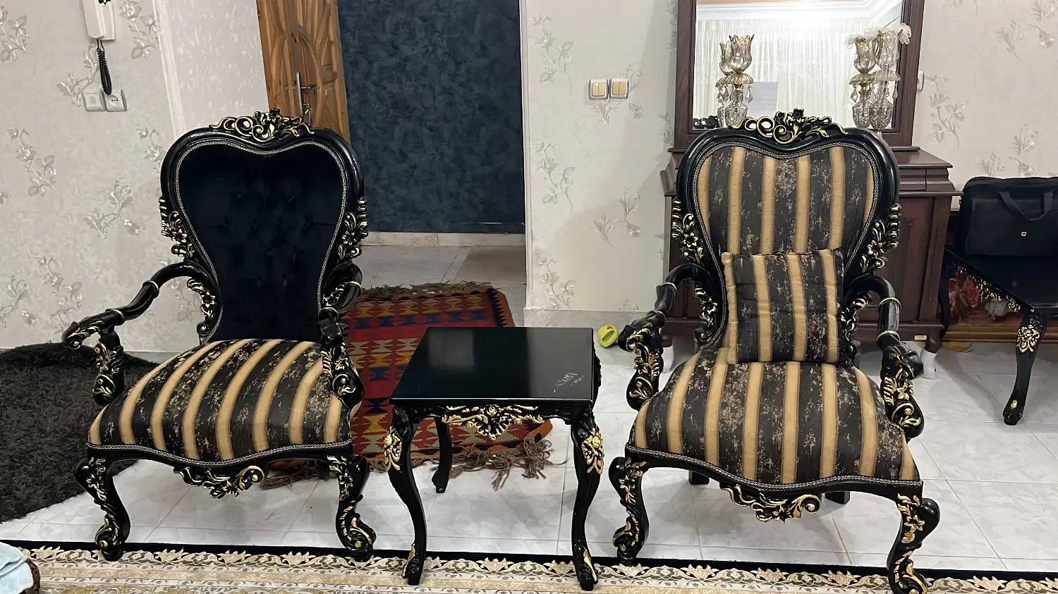 مبلمان کلاسیک|مبلمان خانگی و میز عسلی|کهنوج, |دیوار