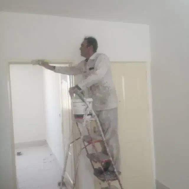 نقاشی ساختمان رنگ روغنی و پلاستیک وکناف|خدمات پیشه و مهارت|الیگودرز, |دیوار