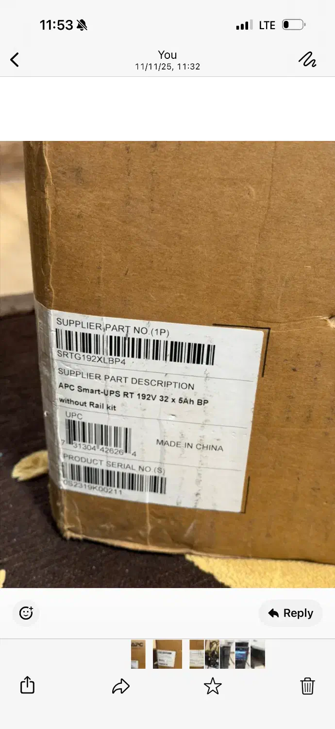 دستگاه یو‌پی اس امریکایی APC|قطعات و لوازم جانبی رایانه|تهران, صادقیه|دیوار