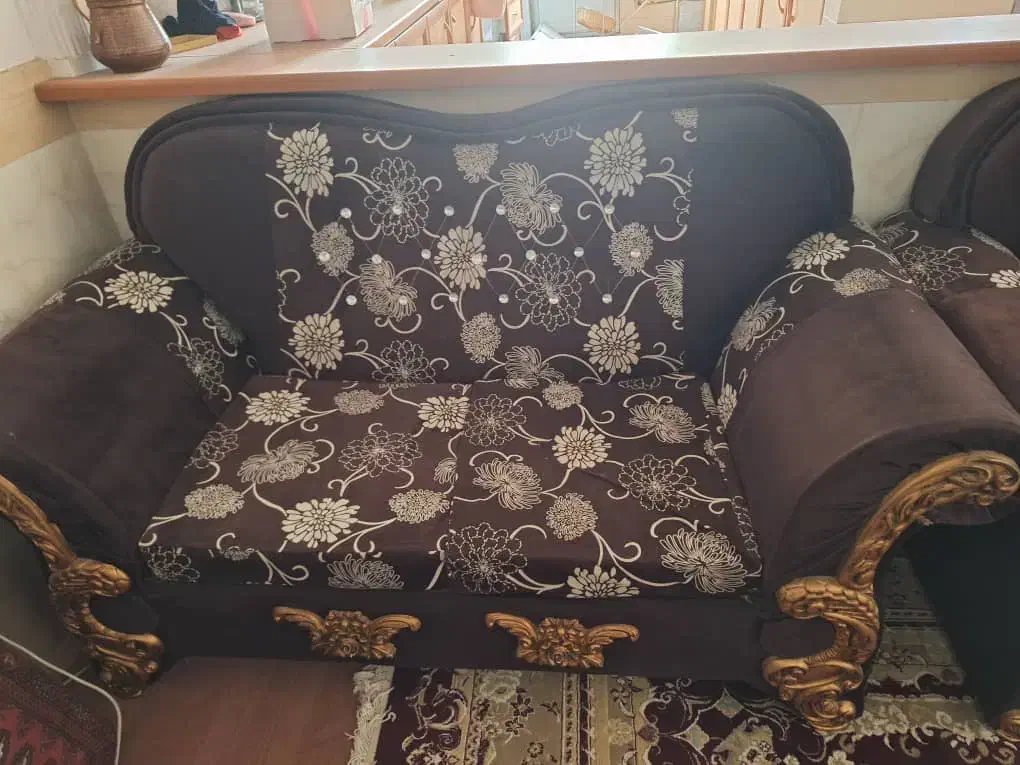 مبل نیمه استیل|مبلمان خانگی و میز عسلی|قم, ژاندارمها|دیوار