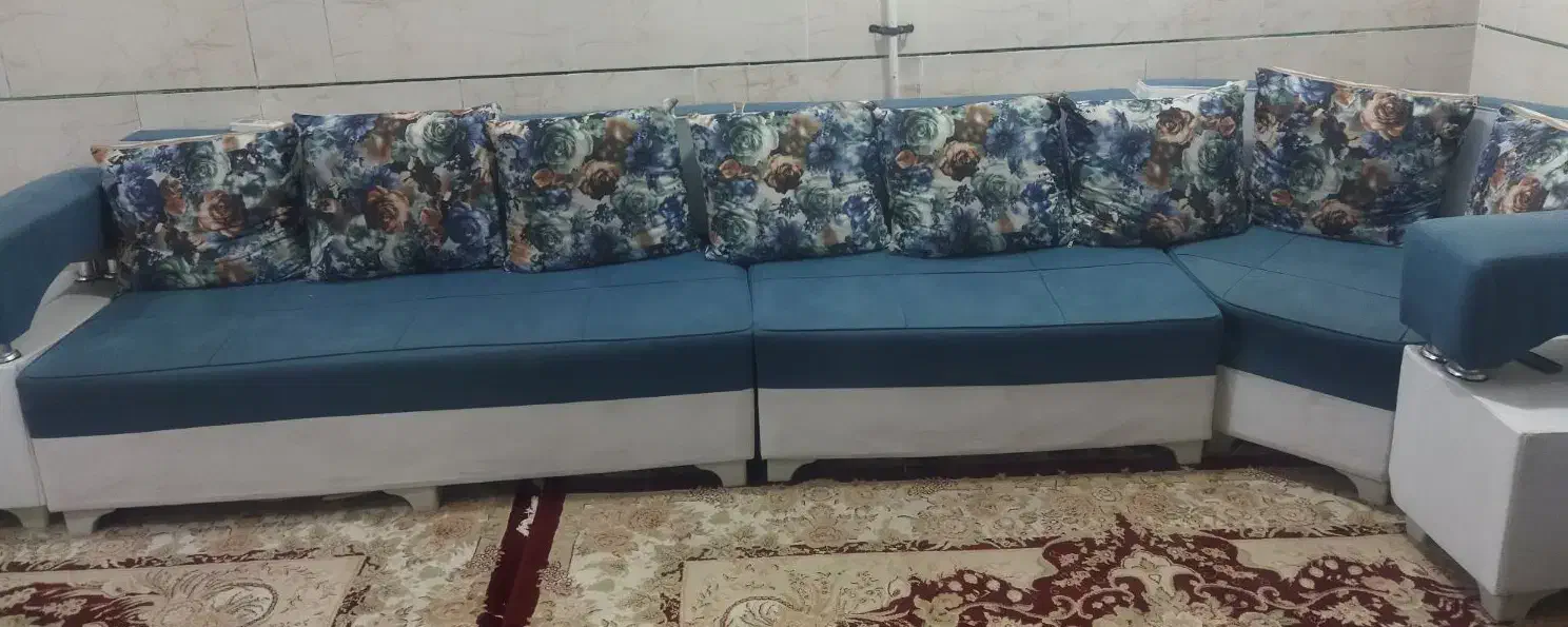 مبل ال هفت نفره درحد نو توافقی|مبلمان خانگی و میز عسلی|لیکک, |دیوار