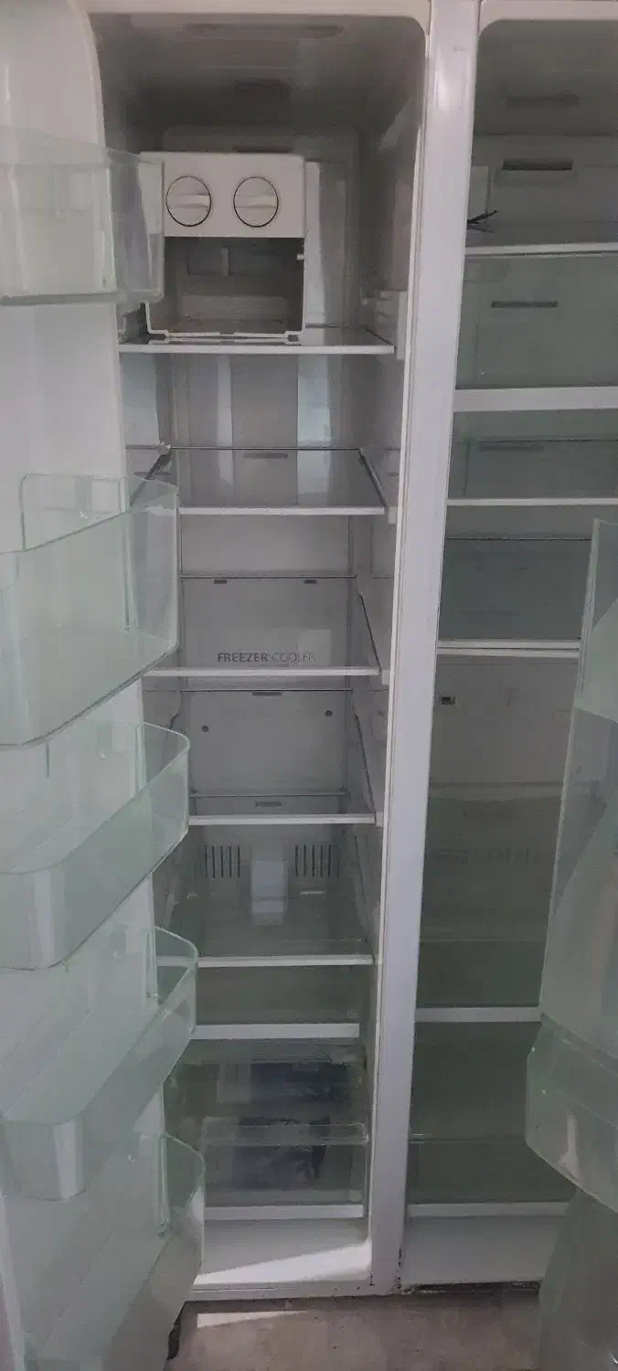 فروش یخچال فریزر ساید بای ساید سامسونگ مدل زیپل|یخچال و فریزر|خورموج, |دیوار