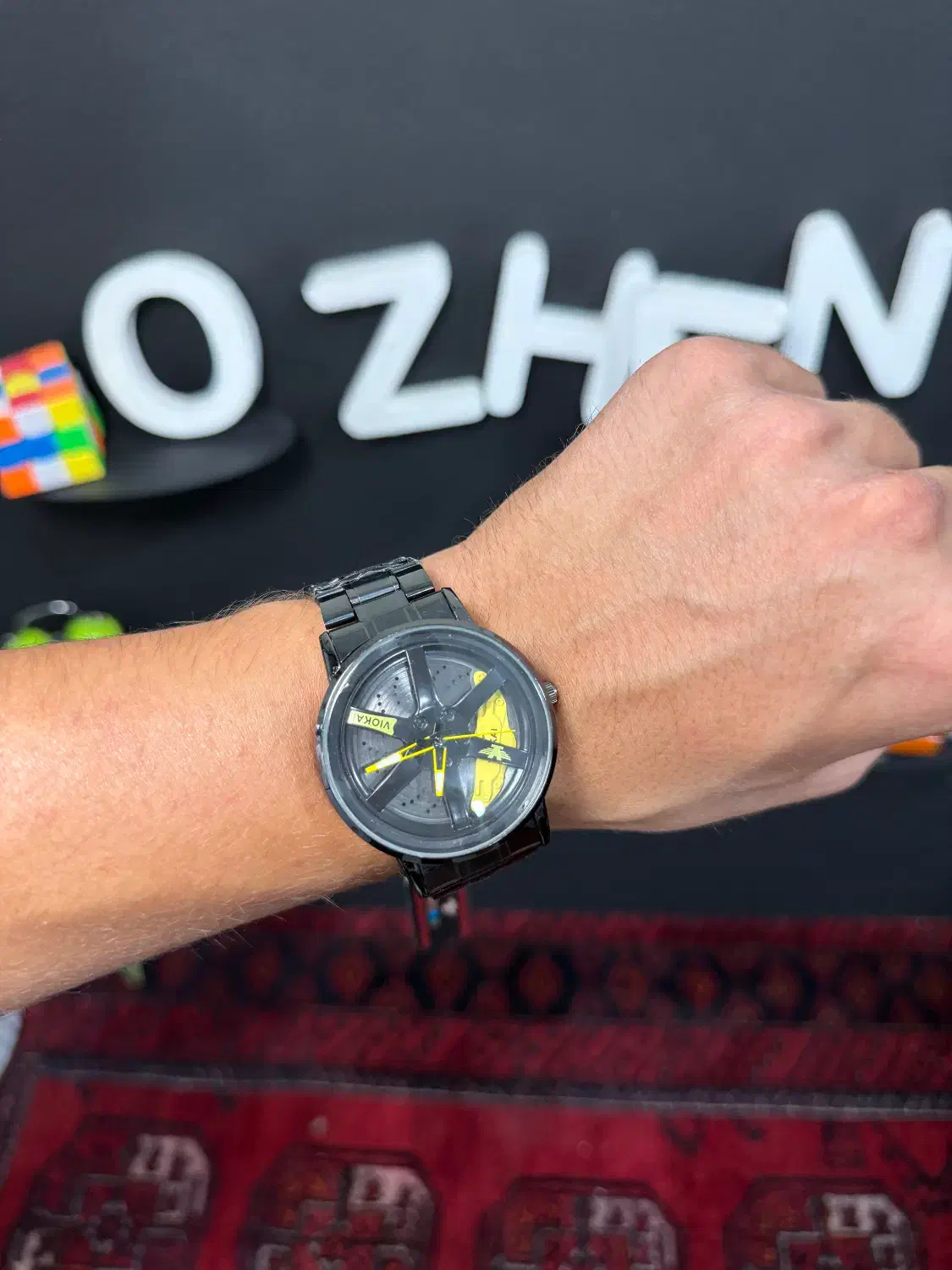 ساعت مچی رینگی چرخان ( ارسال رایگان)|ساعت|قم, میرزائیه|دیوار