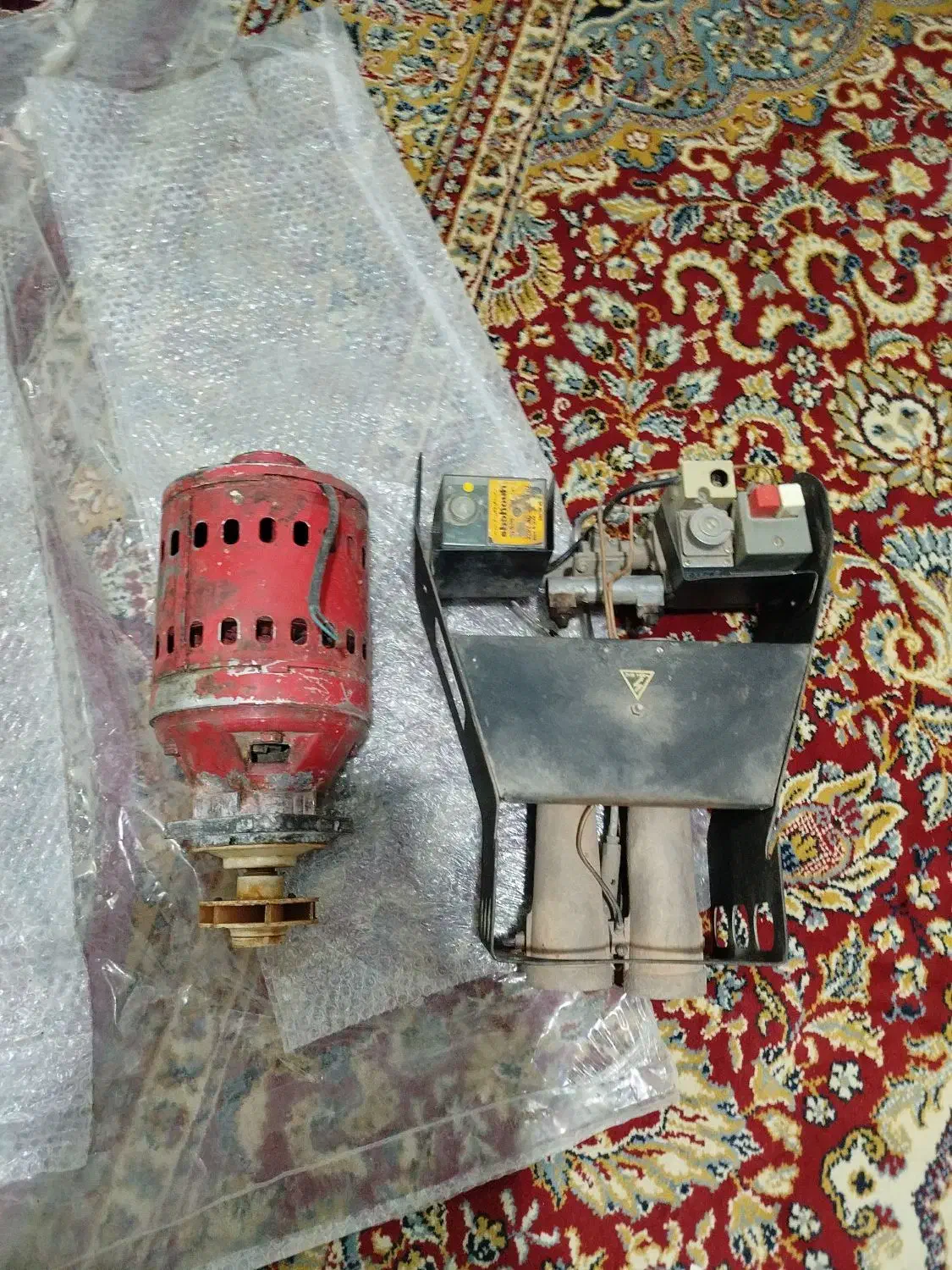 پمپ و مشعل موتورخانه|آبگرمکن، پکیج، شوفاژ|خرم‌آباد, |دیوار