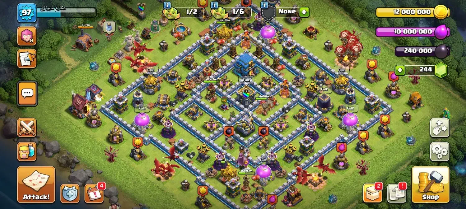 اک کلش تان ۱۲ مکس|کنسول، بازی ویدئویی و آنلاین|محمدشهر, شهرک پیام (مهرالبرز)|دیوار