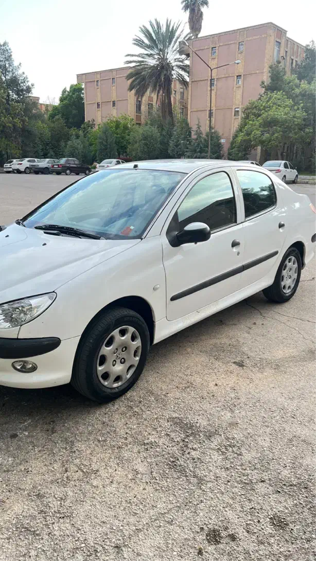 206 sd|خودرو سواری و وانت|شیراز, باغ تخت|دیوار