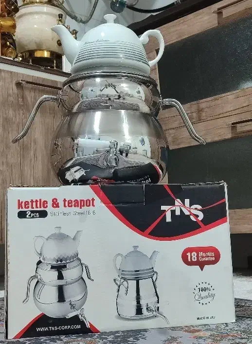 کتری قوری کف چدن|قوری، کتری، قهوهساز دستی|ایلام, |دیوار