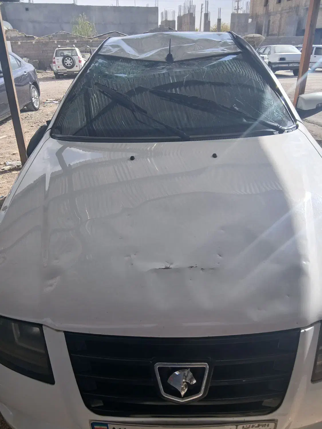 سمند پلاس تصادفی|خودرو سواری و وانت|شیراز, قلات|دیوار