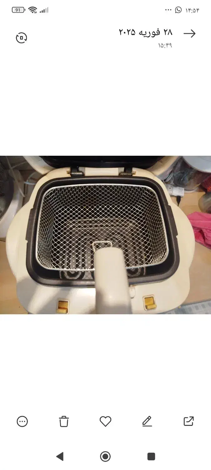 سرخ کن مولینکس بسیار سالم|اجاق گاز و لوازم برقی پخت‌وپز|تهران, شهرک دانشگاه|دیوار