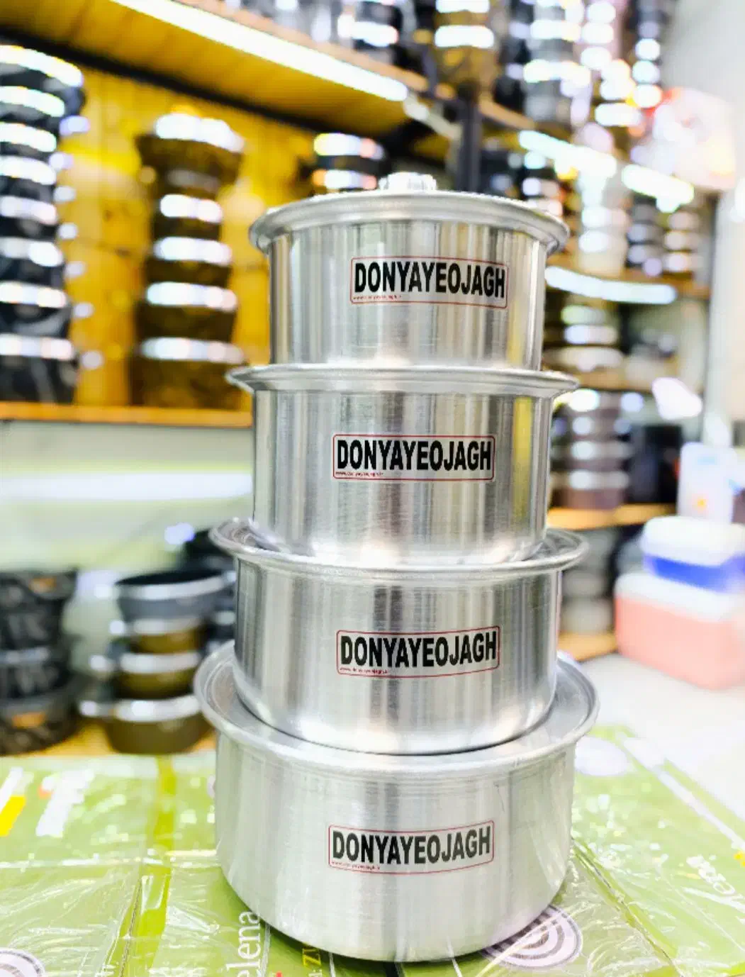 سرویس قابلمه 10 پارچه روحی ساده|ظروف پخت‌وپز|قم, علی آباد سعدگان|دیوار