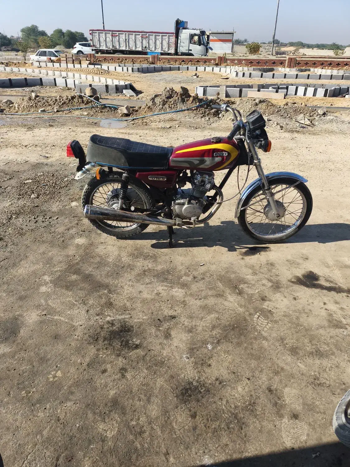 موتور 125مدارک|موتورسیکلت|امیدیه, |دیوار