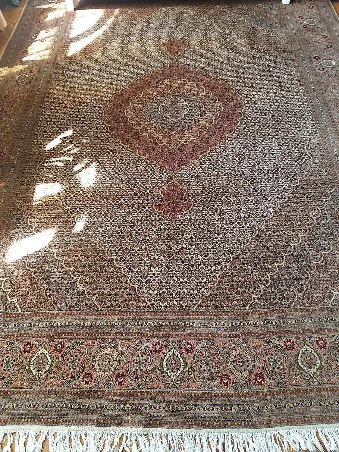 فرش ماهی|فرش|تبریز, |دیوار