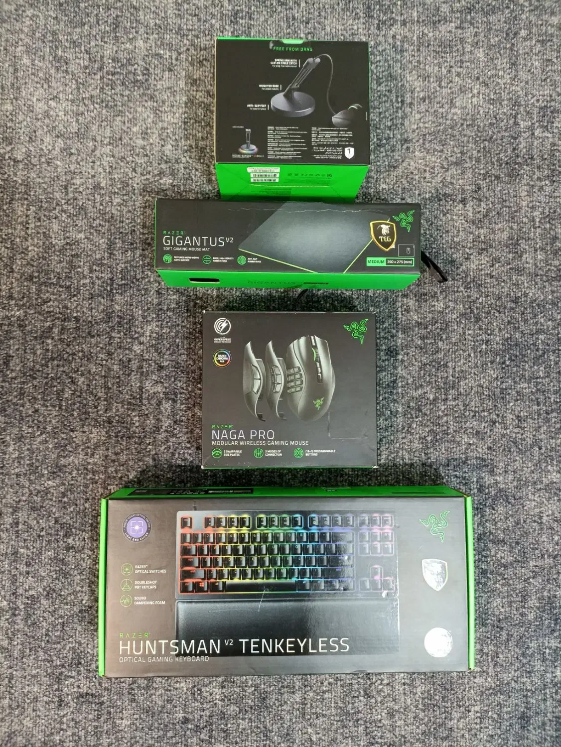 مقداری لوازم برند ریزر - Razer|قطعات و لوازم جانبی رایانه|اهواز, کوی ملی راه|دیوار