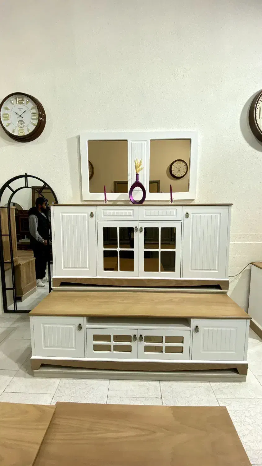 ست میز و کنسول کاپریس|میز تلویزیون|کرمان, |دیوار