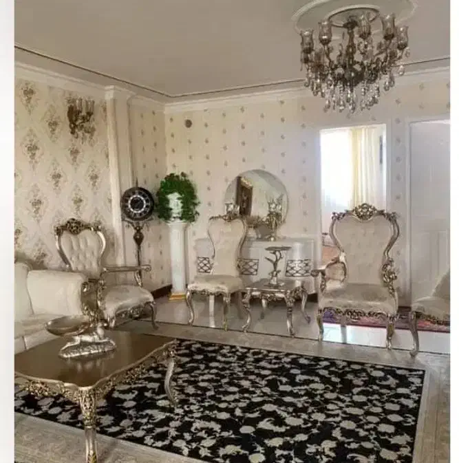 مبل سلطنتی ۹نفره|مبلمان خانگی و میز عسلی|گلپایگان, |دیوار