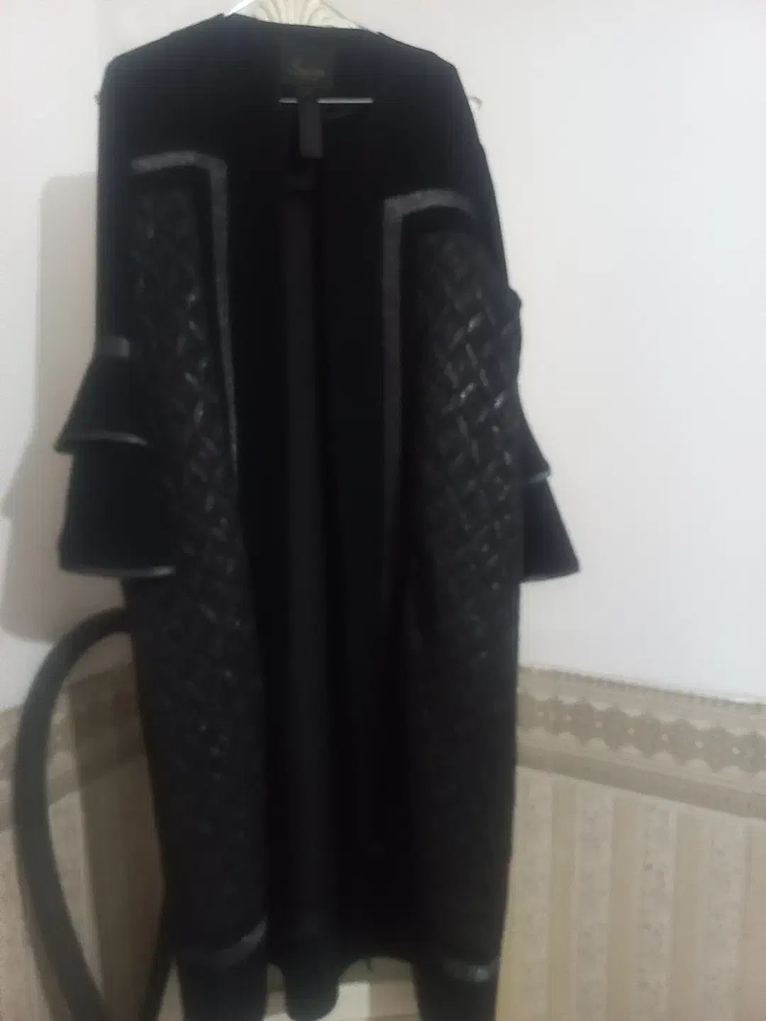 مانتو مشکی بلند مجلسی|لباس|کرمان, |دیوار