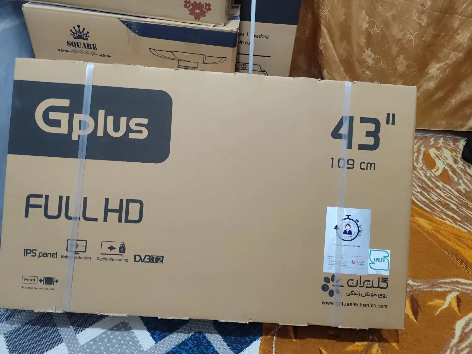 تلویزیون 43اینچ|تلویزیون و پروژکتور|دهدشت, |دیوار