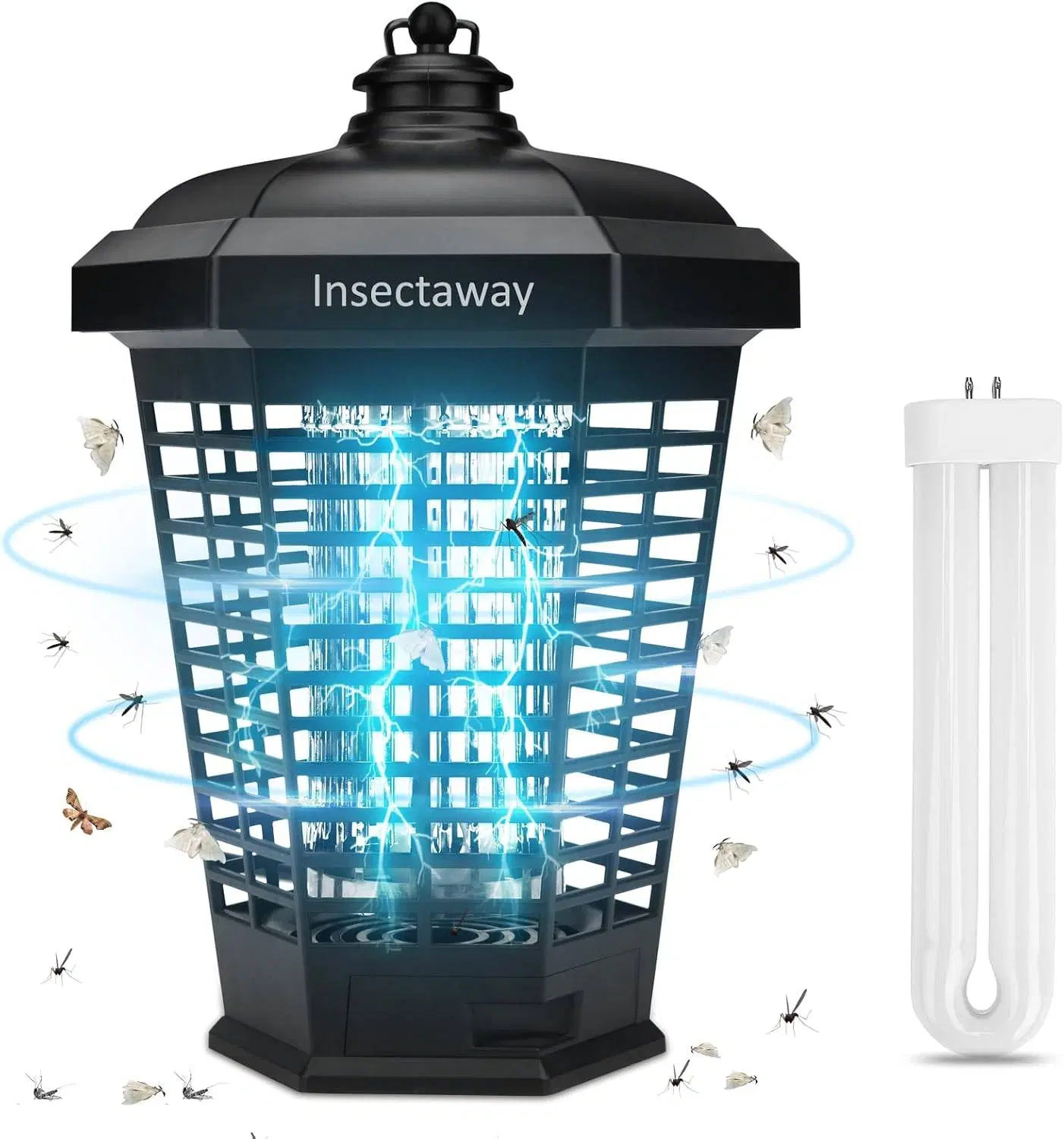 حشره کش برقی UV مدل 15W با ولتاژ 4200V برد 80 متر|لوازم نظافت|تهران, آسمان|دیوار