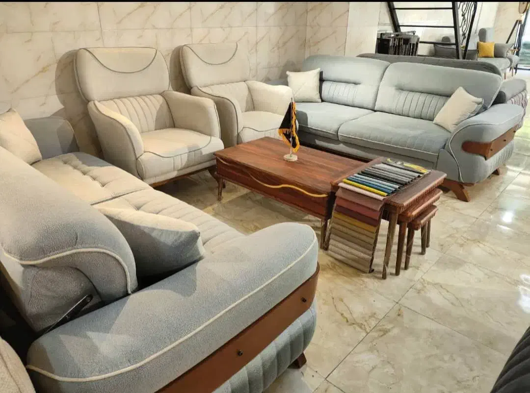 مبل گیسو /تختشو/دست چوبی/متکایی|مبلمان خانگی و میز عسلی|کرج, مصباح|دیوار