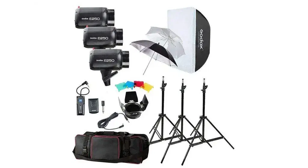 کیت فلاش استودیویی Godox مدل E250|دوربین عکاسی و فیلمبرداری|قم, عمار یاسر|دیوار