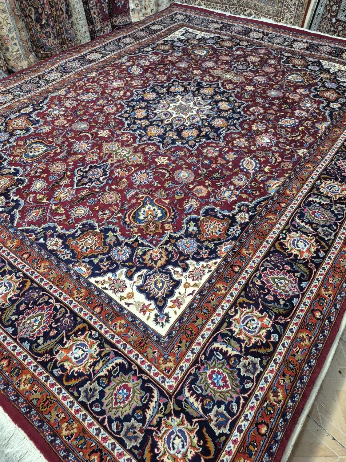 فرش دستباف ۱ جفت ۱۲ متری. گالری فرش ایران|فرش|مشهد, حجت|دیوار