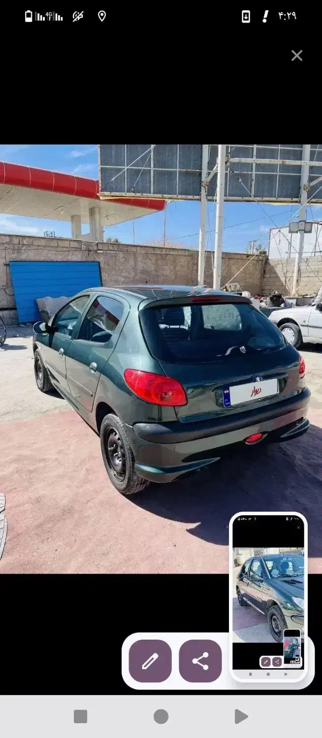 206 تیپ۲|خودرو سواری و وانت|رفسنجان, |دیوار