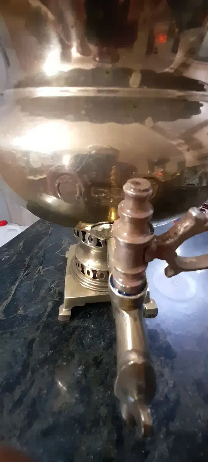 سماور زغالی|کلکسیون اشیاء عتیقه|اردبیل, |دیوار