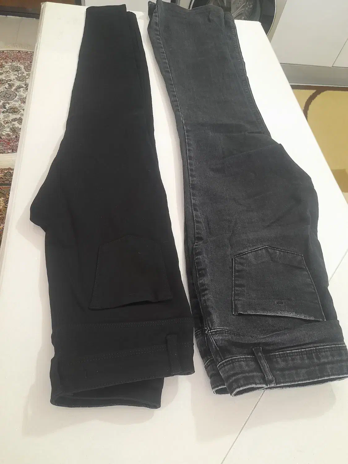 ۲ تا شلوار خیلی نو یکی لی اصل یکی کتان|لباس|سنقر, |دیوار