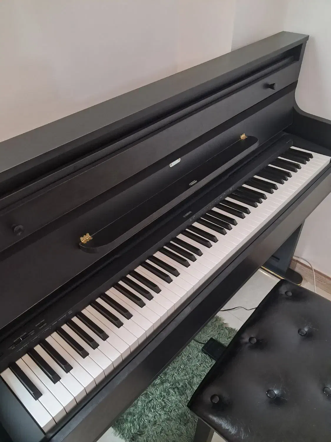 پیانو یاماها Yamaha P45|پیانو، کیبورد، آکاردئون|رشت, منظریه|دیوار