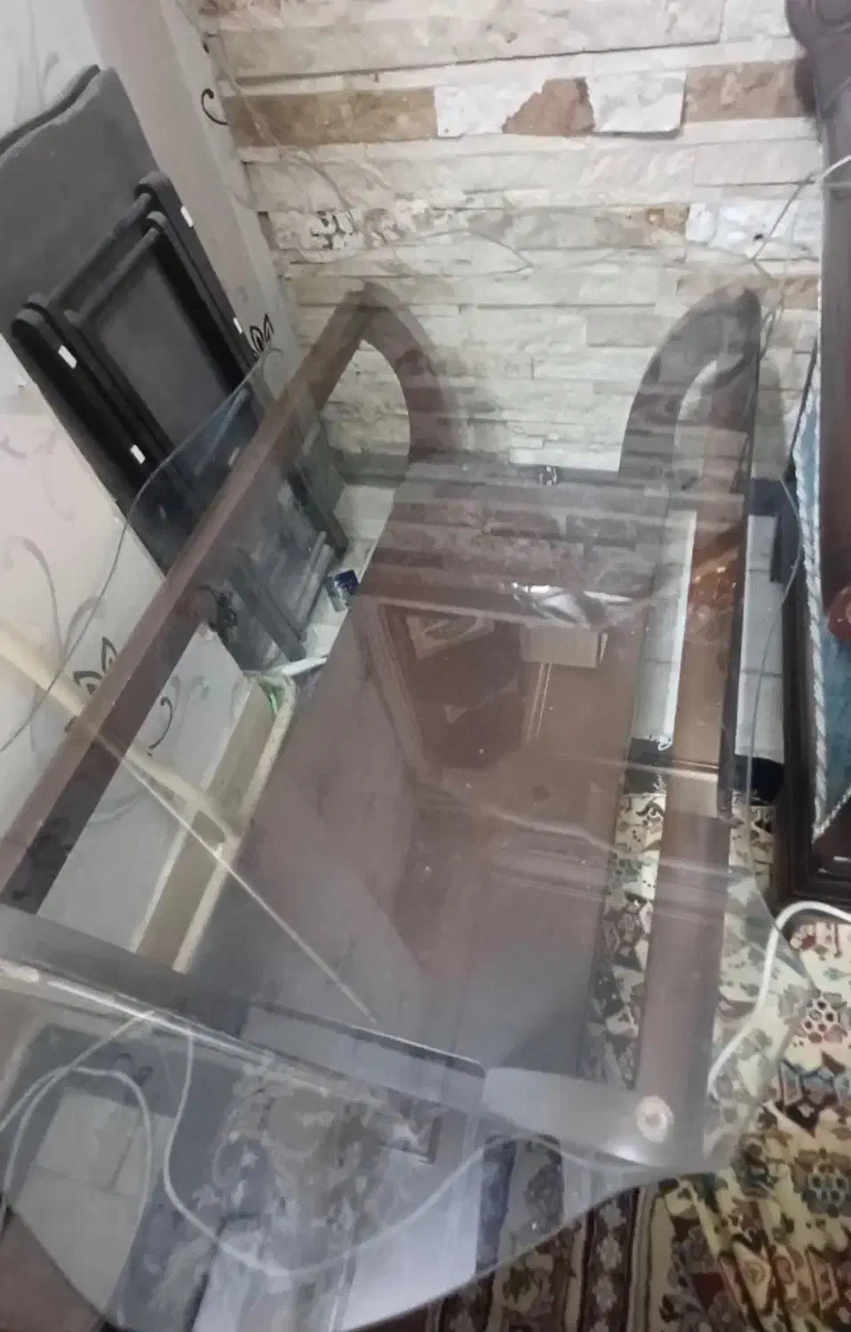 مبل شش نفره با چوب گردو|مبلمان خانگی و میز عسلی|تهران, مینای جنوبی|دیوار