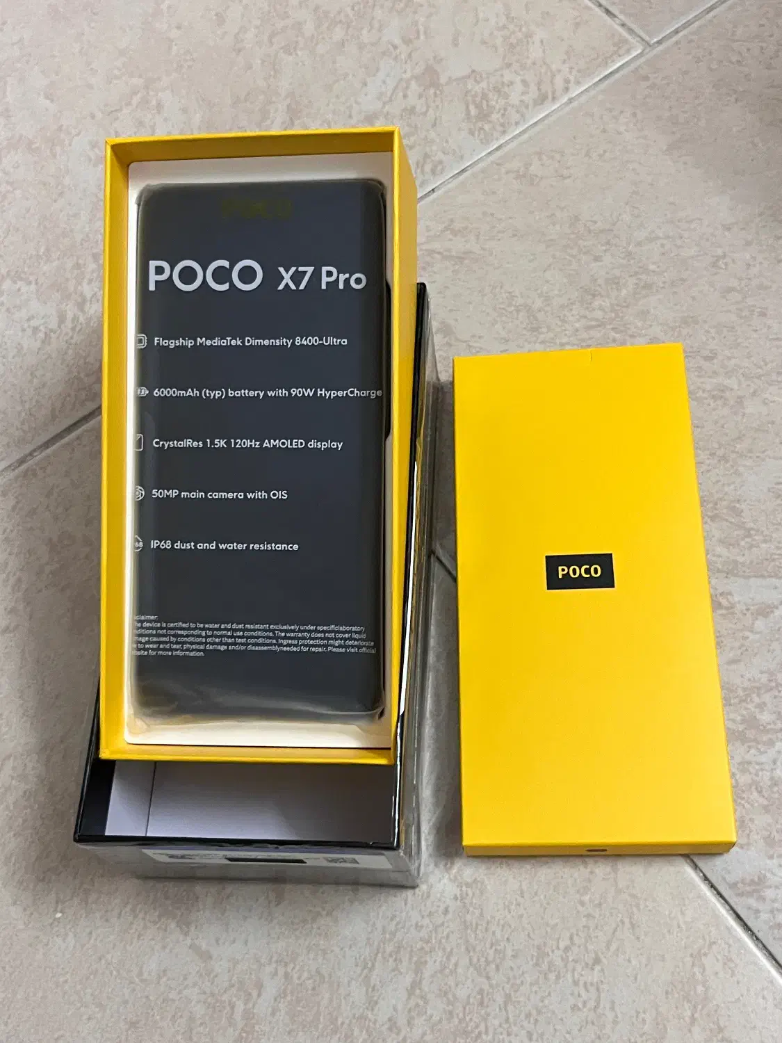 Poco x7 pro 512/12 black|موبایل|تهران, نارمک|دیوار