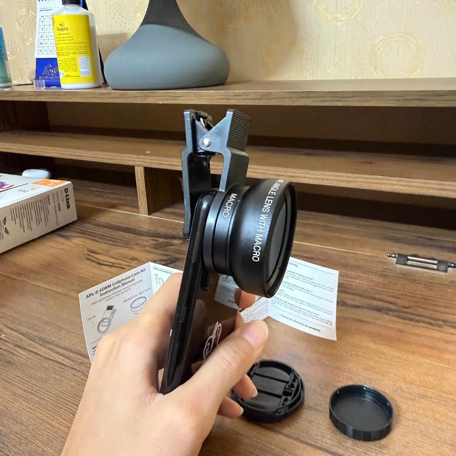 لنز موبایل نو مناسب برای ناخن کارها و مژه کارها|لوازم جانبی موبایل و تبلت|مشهد, عبادی|دیوار