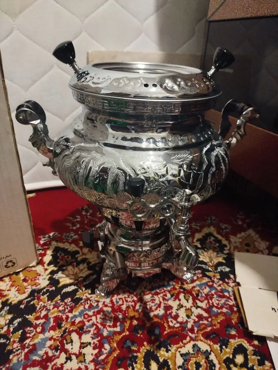 سماور نو و آبمیوه گیر پارس خزر|سماور، چای‌ساز، قهوه‌ساز|نورآباد, |دیوار