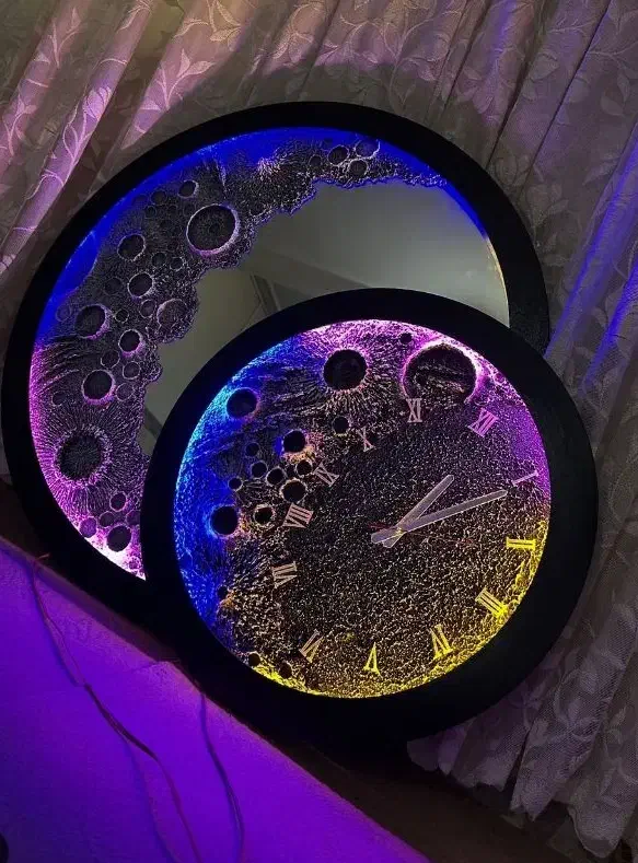 اینه ماه و تابلو ماه|آینه|شیراز, زند|دیوار