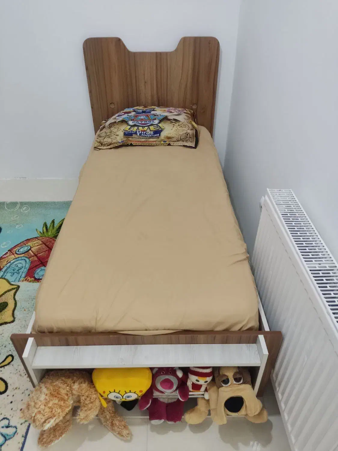 تخت نوجوان|تخت و سرویس خواب|گلستان (تهران), |دیوار