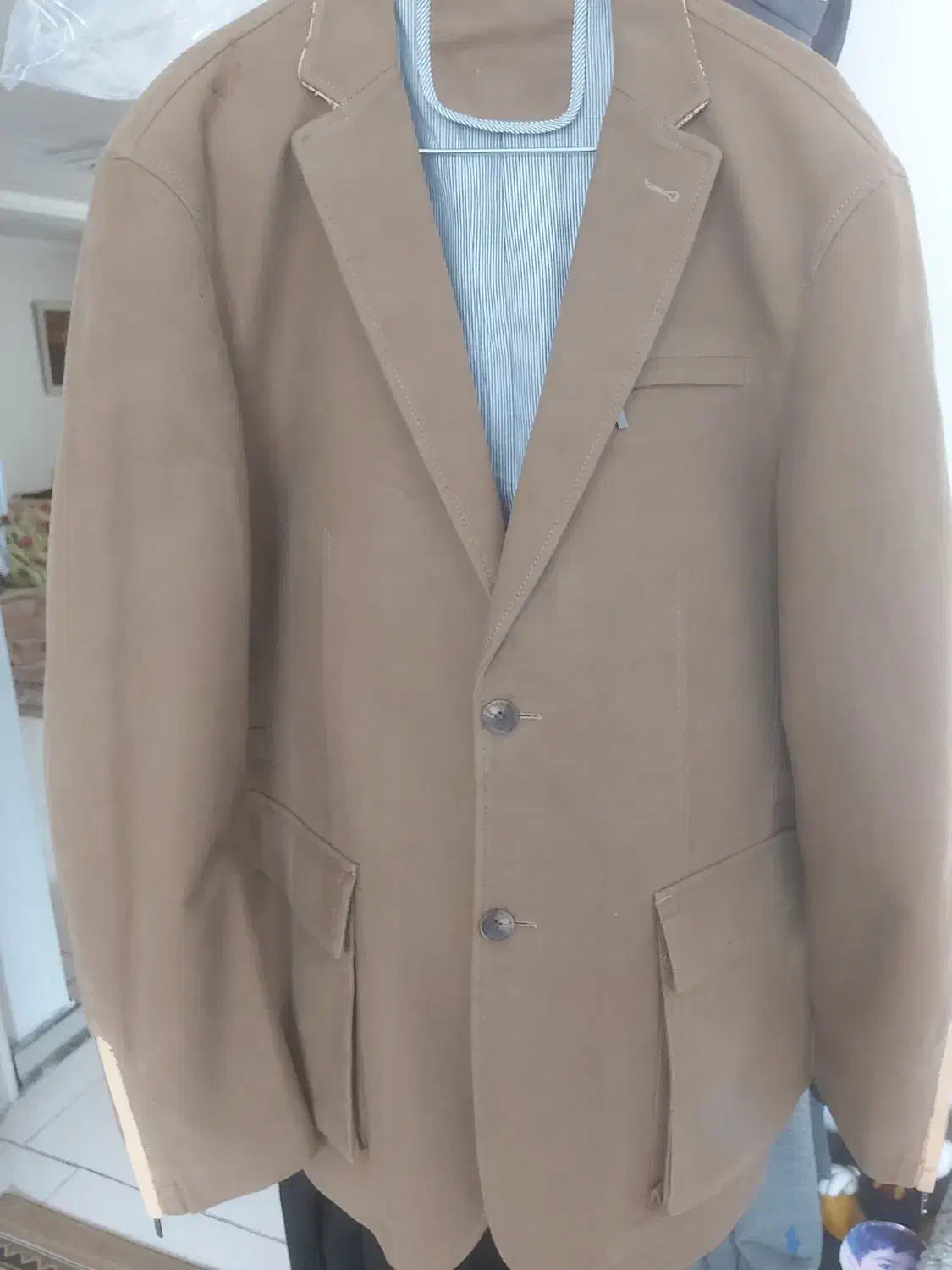 تک کت اسپرت ۳ ایکس زیتونی برند سالیان|لباس|آمل, |دیوار