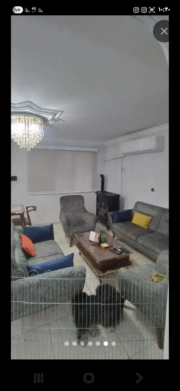 مبلمان  ۷ نفره|مبلمان خانگی و میز عسلی|رشت, جهاد|دیوار