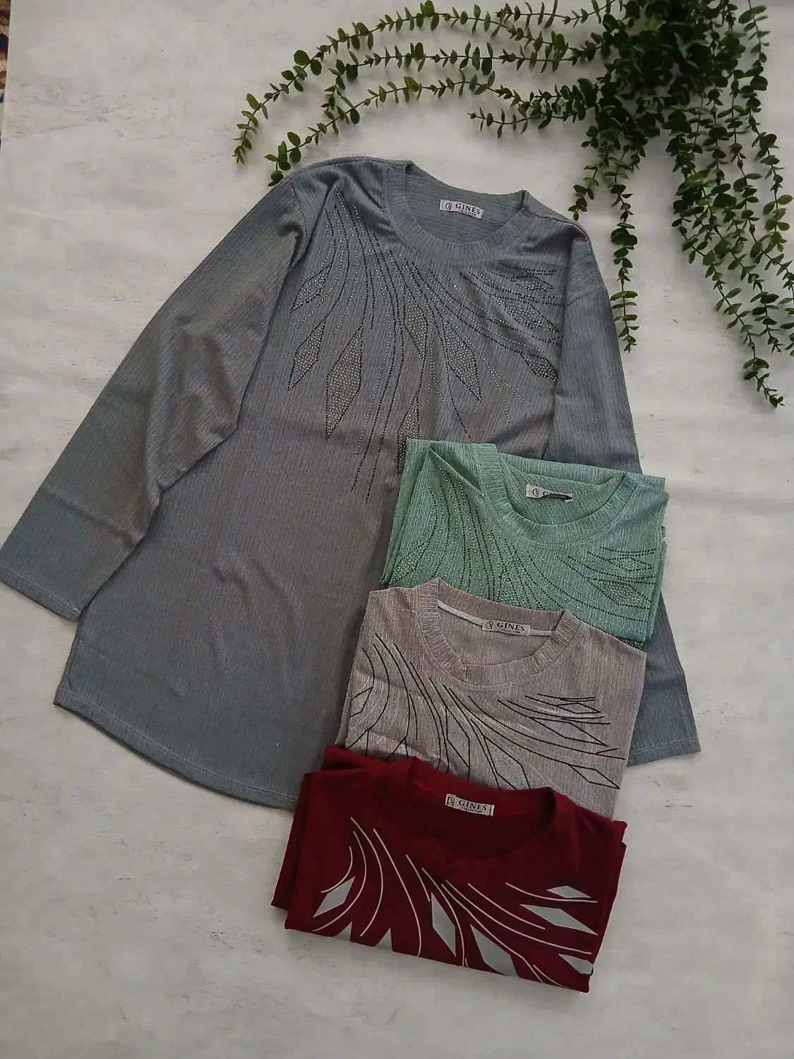 بلوز کریشه زنانه نگینی|لباس|شیرگاه, |دیوار