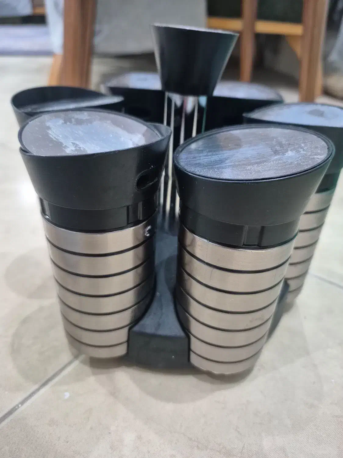 جا ادویه ای شش تایی سرویس پارچ و لیوان گلدان|ظروف سرو و پذیرایی|شاهین‌شهر, حاجی آباد|دیوار