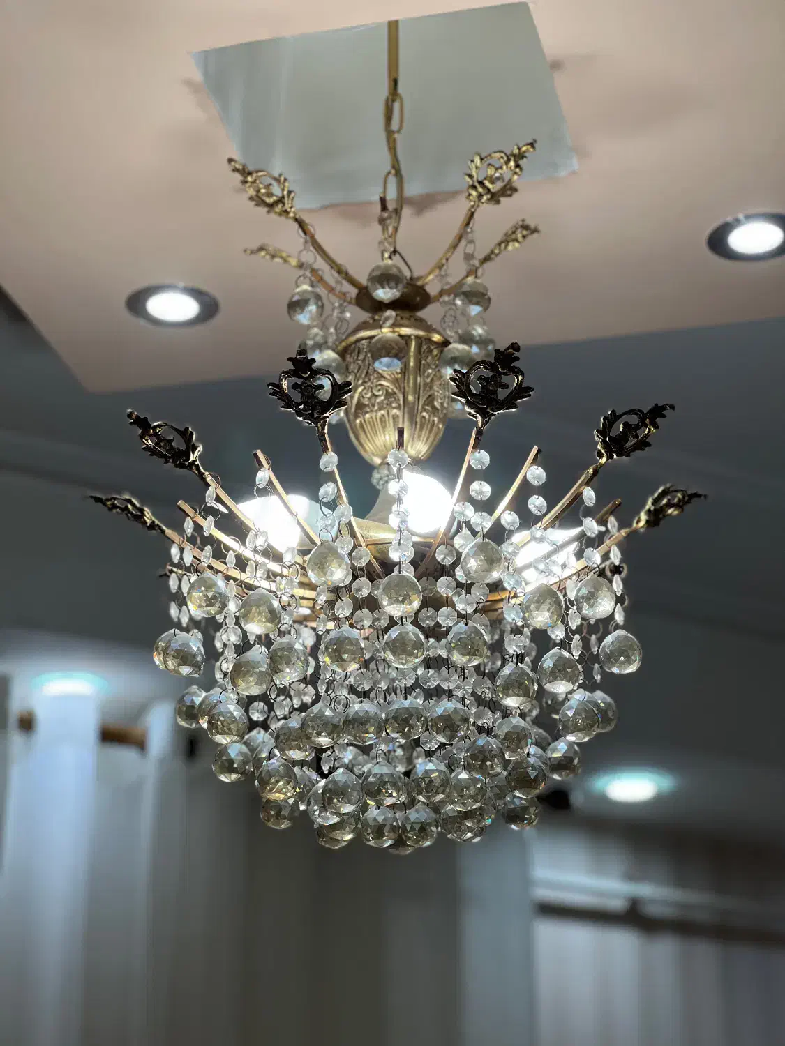 لوستر یک جفت|لوستر و چراغ آویز|گرگان, |دیوار