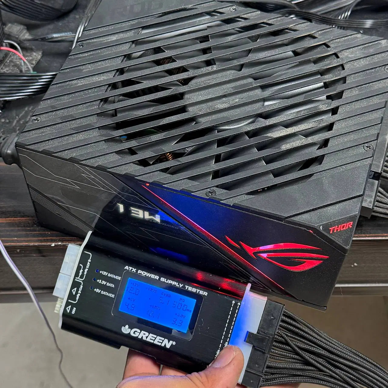 پاور ( منبع تغزیه ) ROG Thor 1200 W platinum|قطعات و لوازم جانبی رایانه|تهران, مرادآباد|دیوار