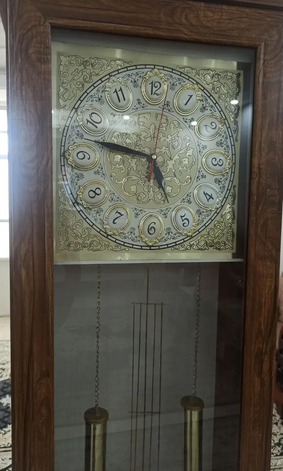 ساعت ایستاده نو کاملا سالم|ساعت دیواری و تزئینی|دورود, |دیوار