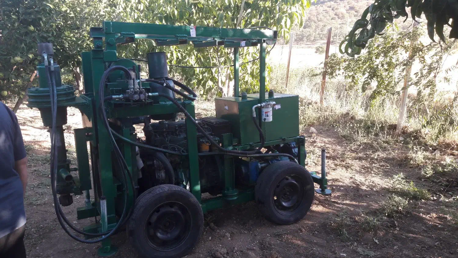 حفاری چاه اب بادستگاه روتاری باغ ویلا|خدمات پیشه و مهارت|آذرشهر, |دیوار