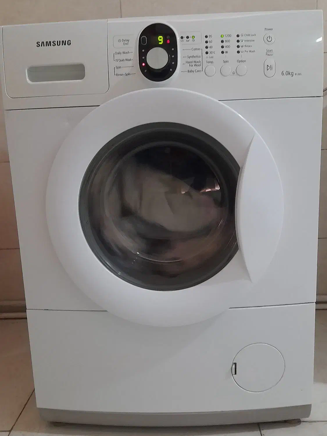 ماشین لباسشویی سامسونگ۶کیلو کره مونتاژ اروپا(eu)|ماشین لباسشویی و خشککن لباس|قم, زند آباد|دیوار