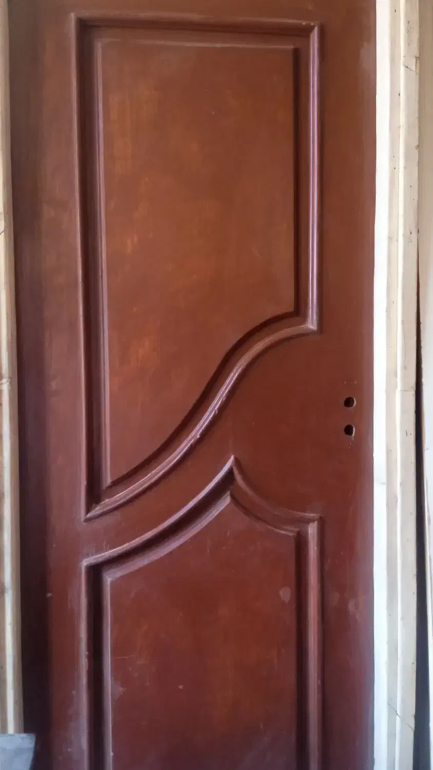 درب چوبی باچارچوب|مصالح و تجهیزات ساختمان|اردبیل, |دیوار