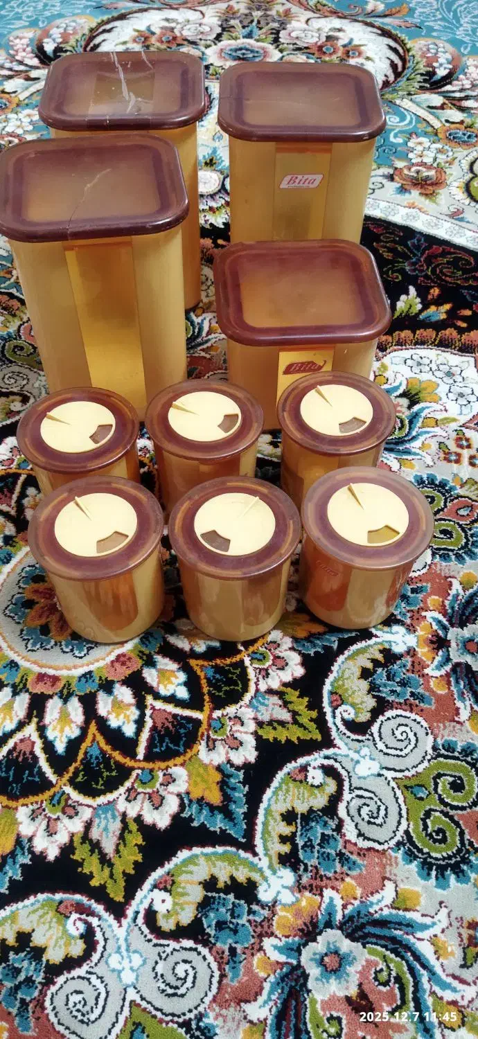 جا ادویه ای و سینی|ظروف نگهدارنده، پلاستیکی، یکبارمصرف|قم, کلهری|دیوار