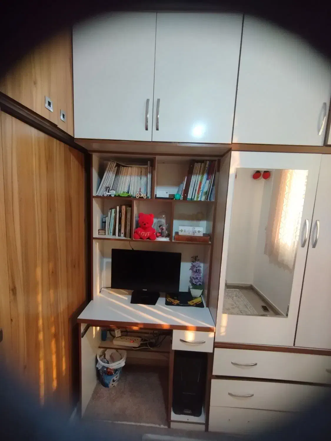 کد دیواری و میز کامپیوتر|جاکفشی، کمد، دراور|تهران, افسریه شمالی|دیوار