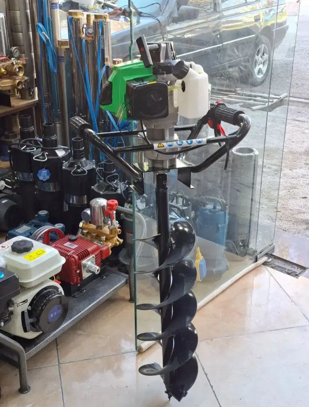 چاله کن حرفه ای دو دسته سونیک با توان 73 سی سی|ماشین‌آلات صنعتی|تهران, شهید رجایی|دیوار